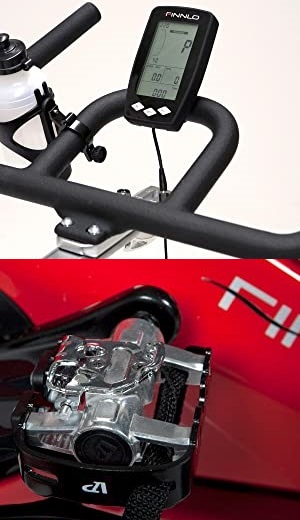 Finnlo Speedbike CRT - Display und Pedale